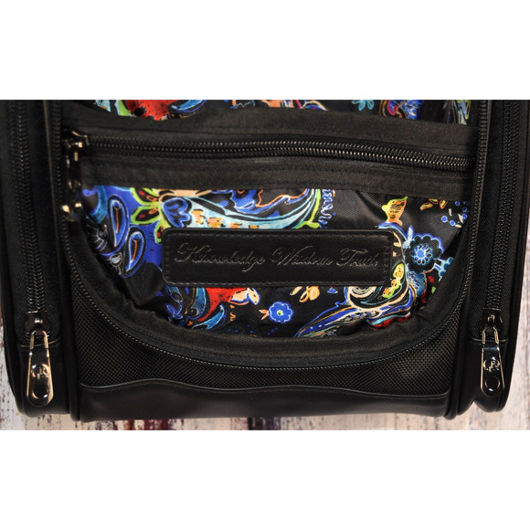 Robert Graham Armageddon Max Hanging Toiletry Bag Designer Dopp Kit MSRP $128 - Picture 4 of 9